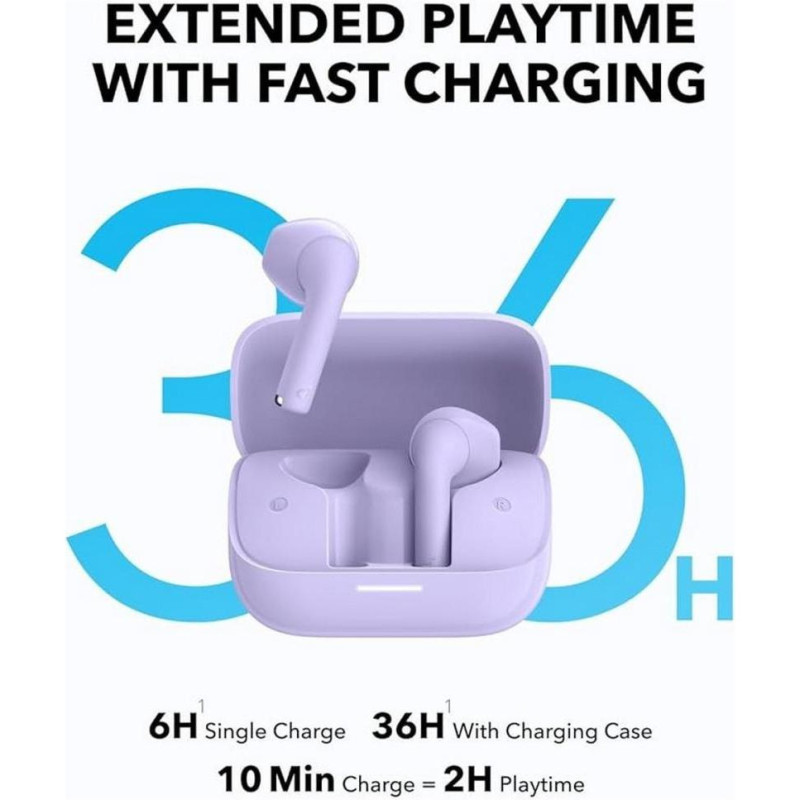 Навушники TWS Anker SoundCore K20i Purple
