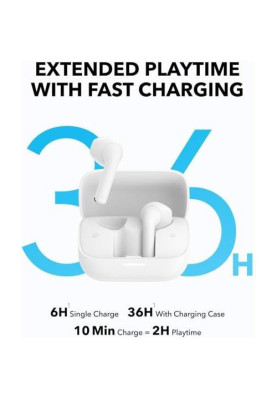 Навушники TWS Anker SoundCore K20i White