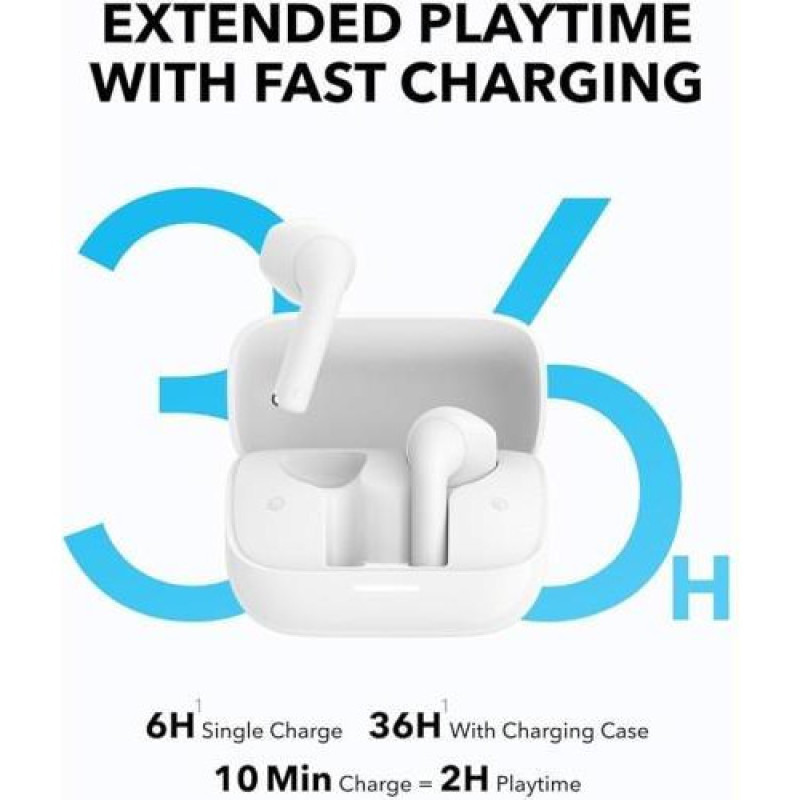 Навушники TWS Anker SoundCore K20i White