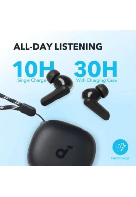 Навушники TWS Anker SoundCore R50i Black (A3949G11)