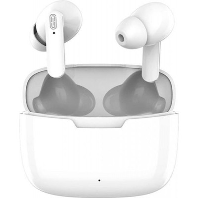 Навушники TWS Globex Smart Sound Thin White