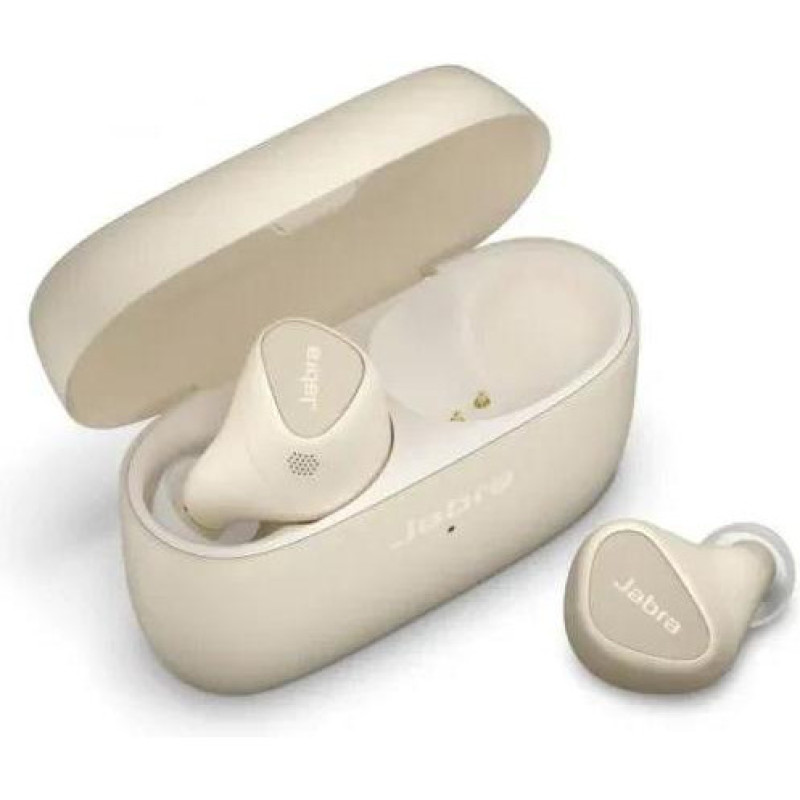 Навушники TWS JABRA Elite 5 Gold Beige (100-99181701-98)