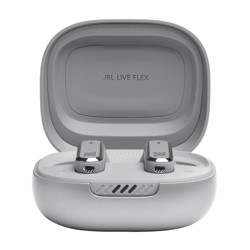 Навушники TWS JBL Live Flex Silver (JBLLIVEFLEXSVR)