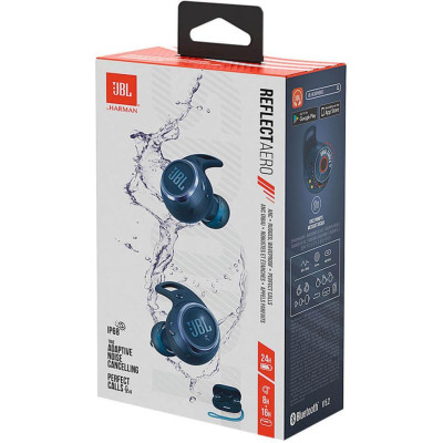 Навушники TWS JBL Reflect Aero Blue (JBLREFLECTAEROBLU)