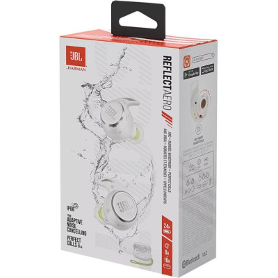 Навушники TWS JBL Reflect Aero White (JBLREFLECTAEROWHT) Навушники TWS JBL Reflect Aero White (JBLREFLECTAEROWHT)