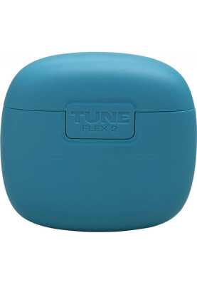 Навушники TWS JBL Tune Flex 2 Turquoise (JBLTFLEX2TQE)