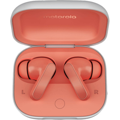 Навушники Motorola Moto Buds Coral Peach (PG38C05750)