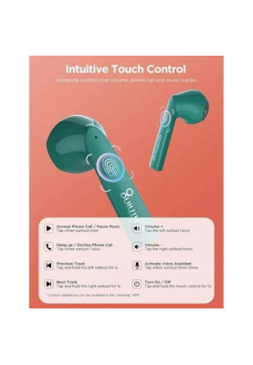 Навушники TWS Omthing Airfree Pods TWS EO005 Green