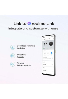 Навушники TWS realme Buds T110 White