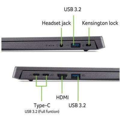 Ноутбук Acer Aspire Go 15 AG15-51P-51TK Steel Gray (NX.J51EU.00H)