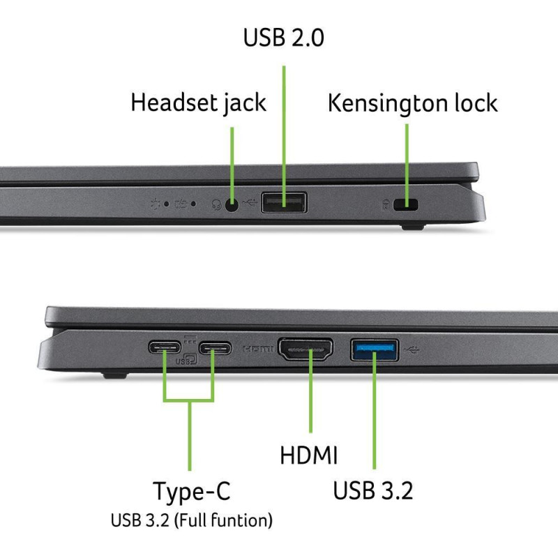 Ноутбук Acer Extensa 15 EX215-24-R3V8 Steel Gray (NX.EJ5EU.004)