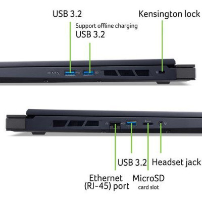 Ноутбук Acer Predator Helios Neo 18 PHN18-71-77JP Abyssal Black (NH.QS0EU.002) Ноутбук Acer Predator Helios Neo 18 PHN18-71-77JP Abyssal Black (NH.QS0EU.002)