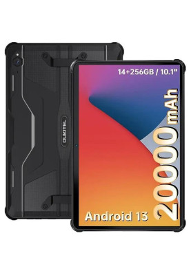 Планшет Oukitel RT6 8/256GB 4G Dual Sim Black (6931940725262)