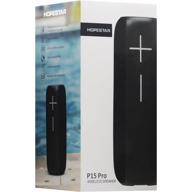 Портативна колонка Hopestar P15 Pro Black