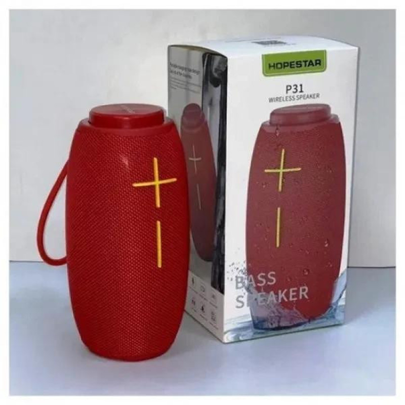 Портативна колонка Hopestar P31 Red