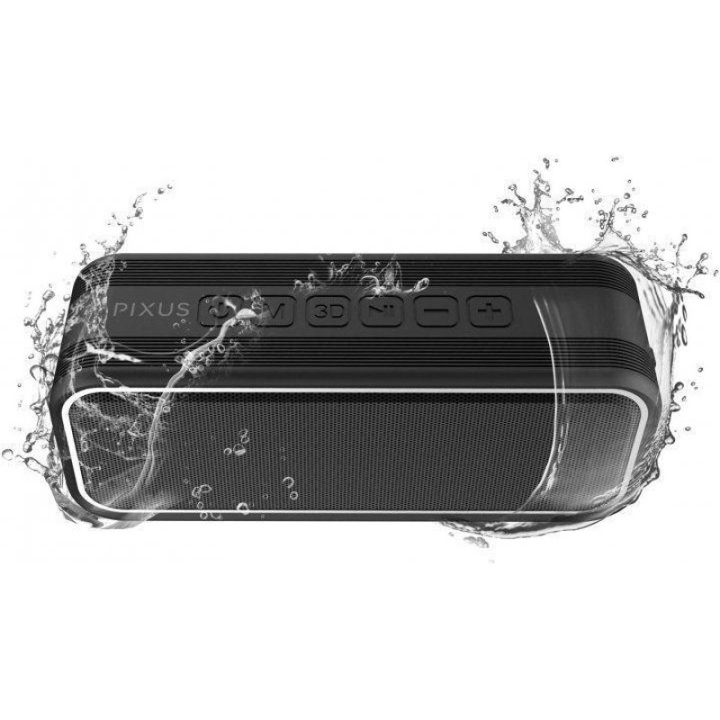 Портативна колонка Pixus Rave Black (4897058531459)