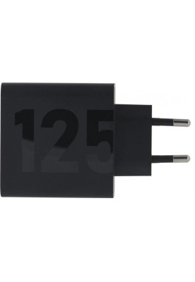 Мережевий зарядний пристрій Motorola TurboPower 125W Black Type-C to Type-C cable (SJMC1252)