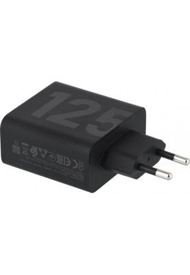 Мережевий зарядний пристрій Motorola TurboPower 125W Black Type-C to Type-C cable (SJMC1252)