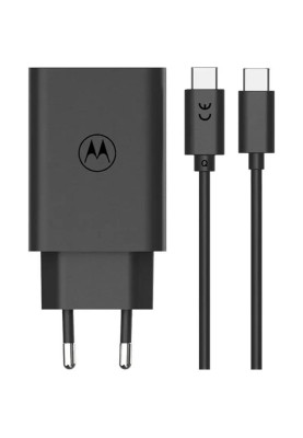 Мережевий зарядний пристрій Motorola TurboPower 30W Black Type-C to Type-C cable (SJMC302)