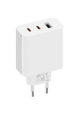 Мережевий зарядний пристрій Xiaomi 67W White+Type-C to Type-C cable (BHR7493EU)