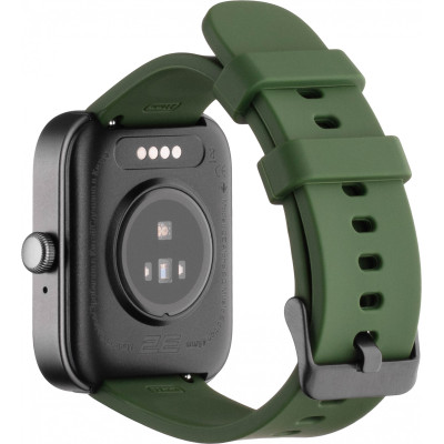 Смарт-годинник 2E Alpha SQ Music Edition 46mm Black-Green (2E-CWW40BKGN)