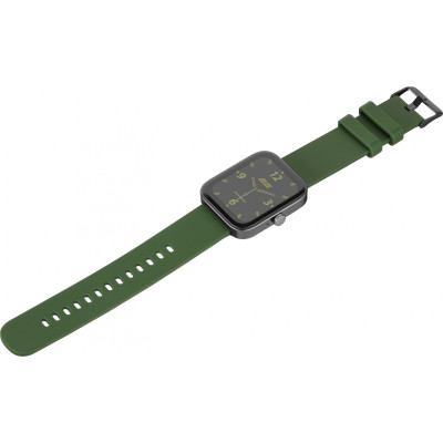 Смарт-годинник 2E Alpha SQ Music Edition 46mm Black-Green (2E-CWW40BKGN)