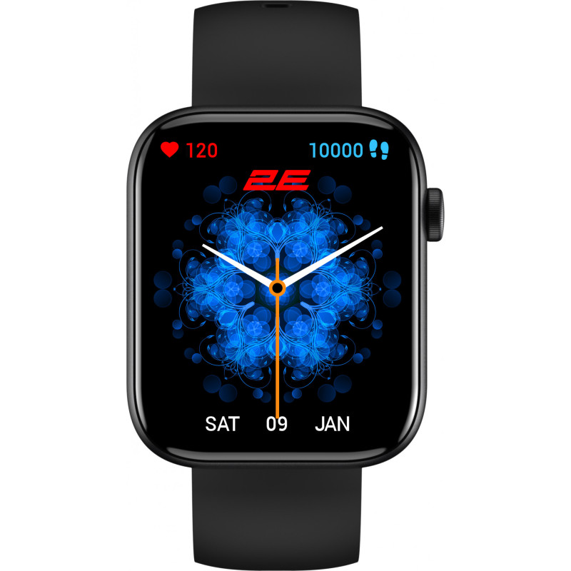 Смарт-годинник 2E Wave Plus 47 mm Black (2E-CWW12BK)