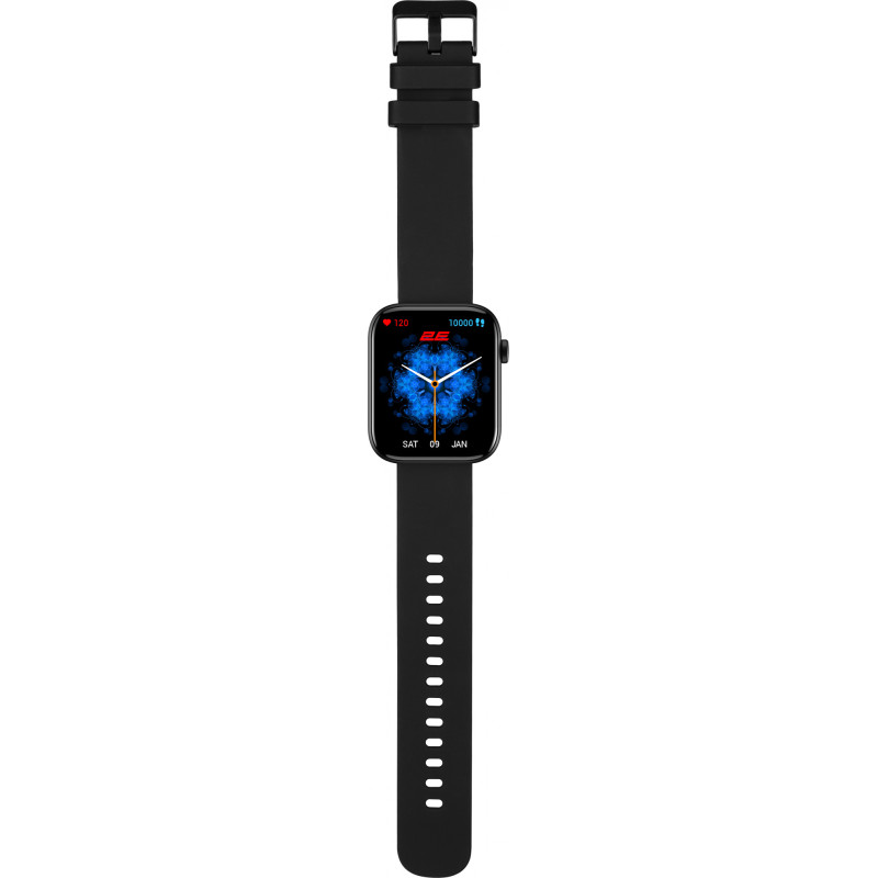 Смарт-годинник 2E Wave Plus 47 mm Black (2E-CWW12BK)