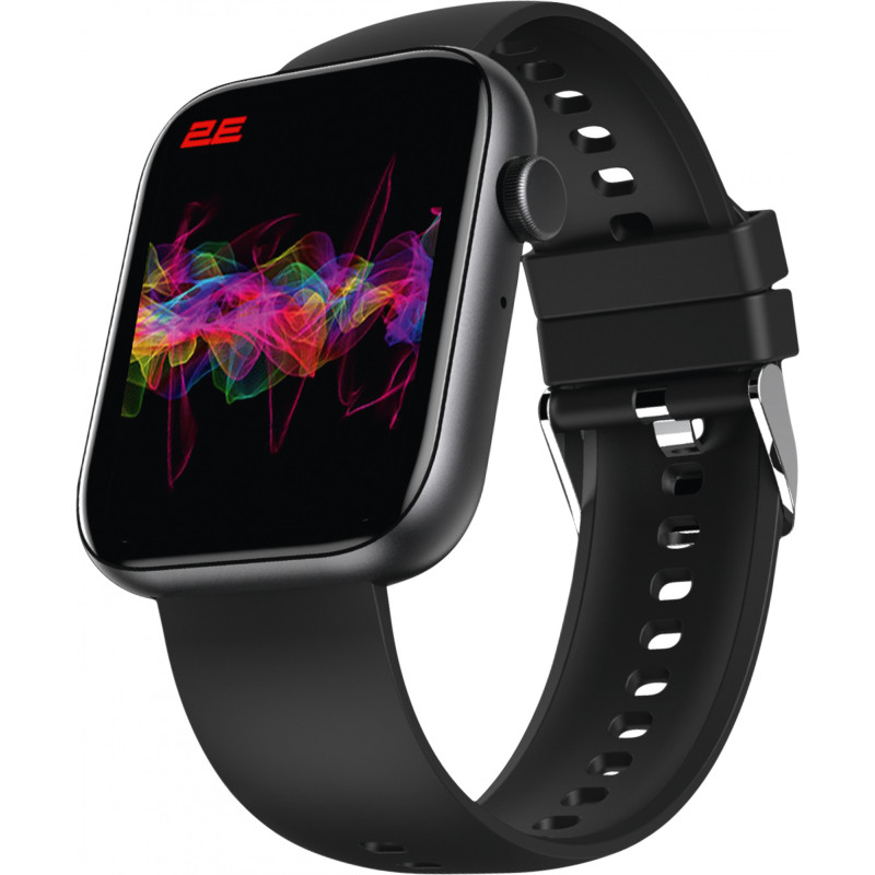 Смарт-годинник 2E Wave Plus 47 mm Black (2E-CWW12BK)