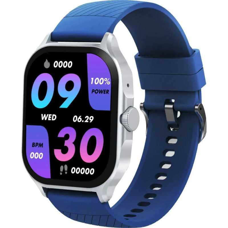 Смарт-годинник Globex Smart Watch Urban Silver-Blue