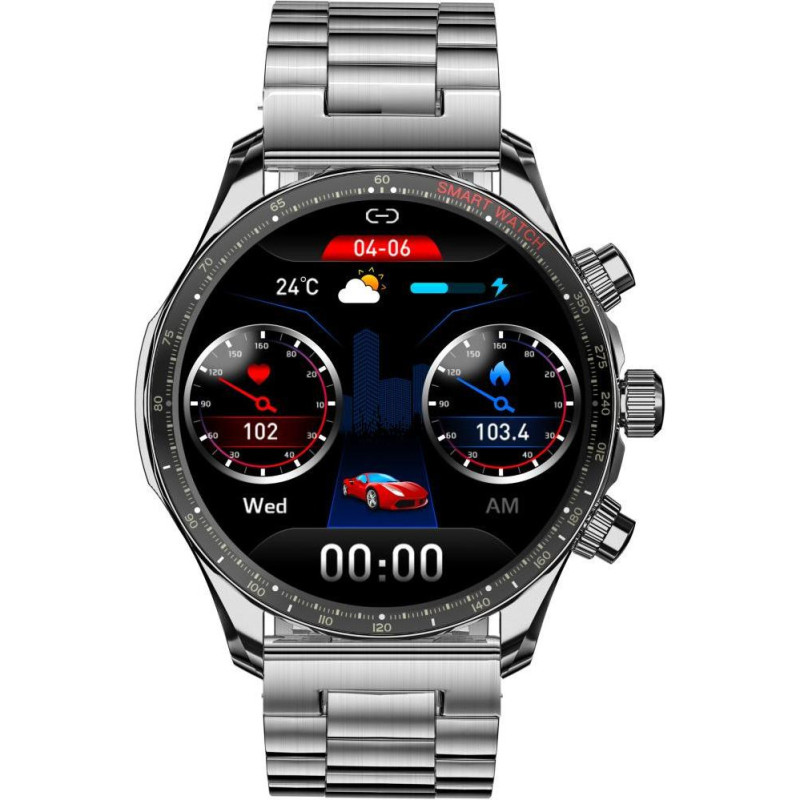 Смарт-годинник Globex Titan Silver