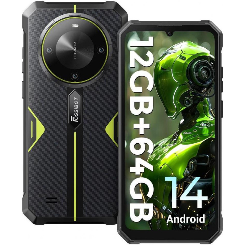 Смартфон Fossibot F105 4/64GB Green