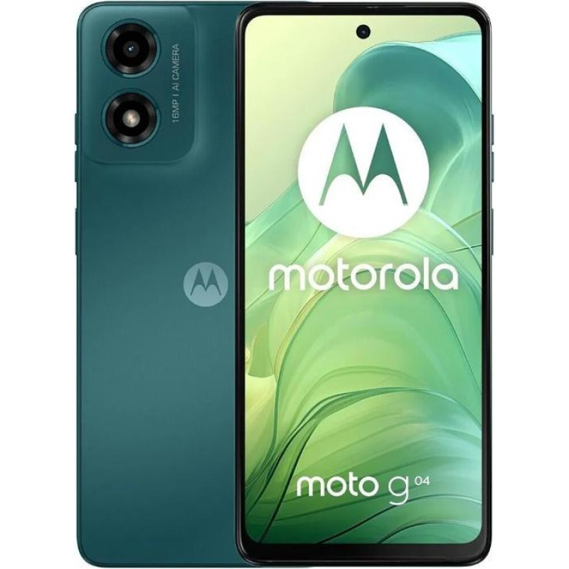 Смартфон Motorola G04 4/64GB Sea Green (PB130021)