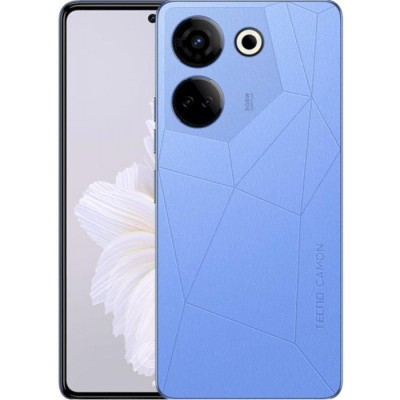 Смартфон Tecno Camon 20 Pro (CK7n) 8/256GB Serenity Blue (4895180799815)