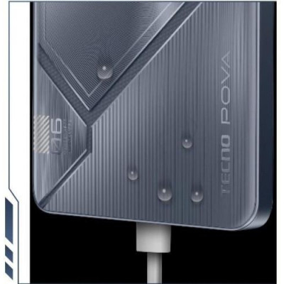 Смартфон Tecno POVA 6 Neo LI6 8/128GB Speed Black (4894947021015)