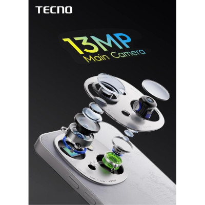 Смартфон Tecno Spark Go 1 KL4 3/128GB Startrail Black (4894947037832) Смартфон Tecno Spark Go 1 KL4 3/128GB Startrail Black (4894947037832)