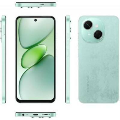 Смартфон Tecno Spark Go 1 KL4 3/64GB Magic Skeen Green (4894947050077)