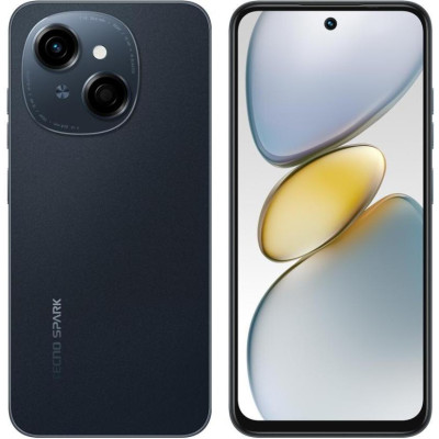 Смартфон Tecno Spark Go 1 KL4 4/128GB Startrail Black (4894947036163)