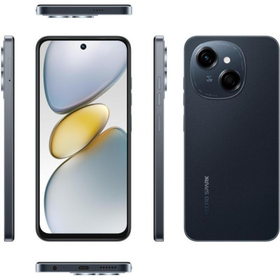 Смартфон Tecno Spark Go 1 KL4 4/128GB Startrail Black (4894947036163)