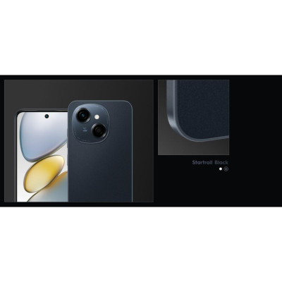 Смартфон Tecno Spark Go 1 KL4 4/128GB Startrail Black (4894947036163)