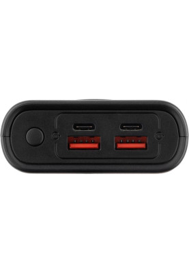 Зовнішній акумулятор (павербанк) 2E 20000mAh 45W PD QC Black (2E-PB2011-BLACK)