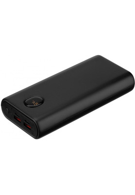 Зовнішній акумулятор (павербанк) 2E 20000mAh 45W PD QC Black (2E-PB2011-BLACK)