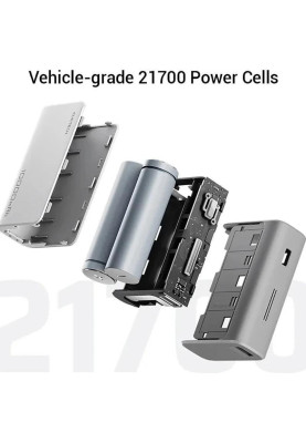 Зовнішній акумулятор (павербанк) CUKTECH PB100 10000mAh 30W Grey