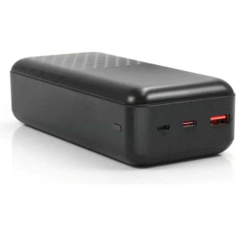 Зовнішній акумулятор (павербанк) KING POWER KP-33 30000mAh 20W Black