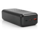 Зовнішній акумулятор (павербанк) KING POWER KP-33 30000mAh 20W Black