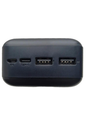 Зовнішній акумулятор (павербанк) KING POWER KP35 15W 30000mAh Black
