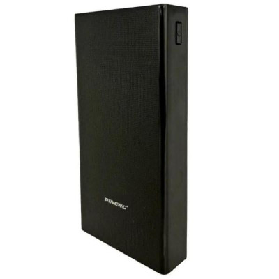 Зовнішній акумулятор (павербанк) PINENG PN-555 20000mAh 10.5W Black