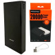 Зовнішній акумулятор (павербанк) PINENG PN-555 20000mAh 10.5W Black
