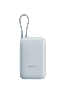 Зовнішній акумулятор (павербанк) Xiaomi 10000mAh 22.5W Integrated Cable Blue BHR9073GL