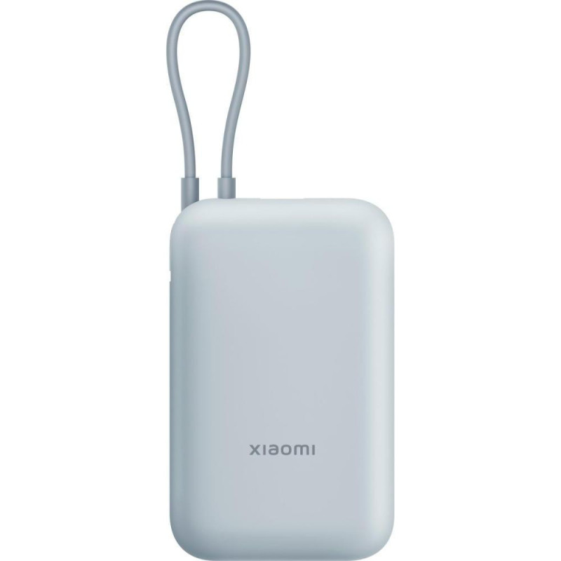 Зовнішній акумулятор (павербанк) Xiaomi 10000mAh 22.5W Integrated Cable Blue BHR9073GL